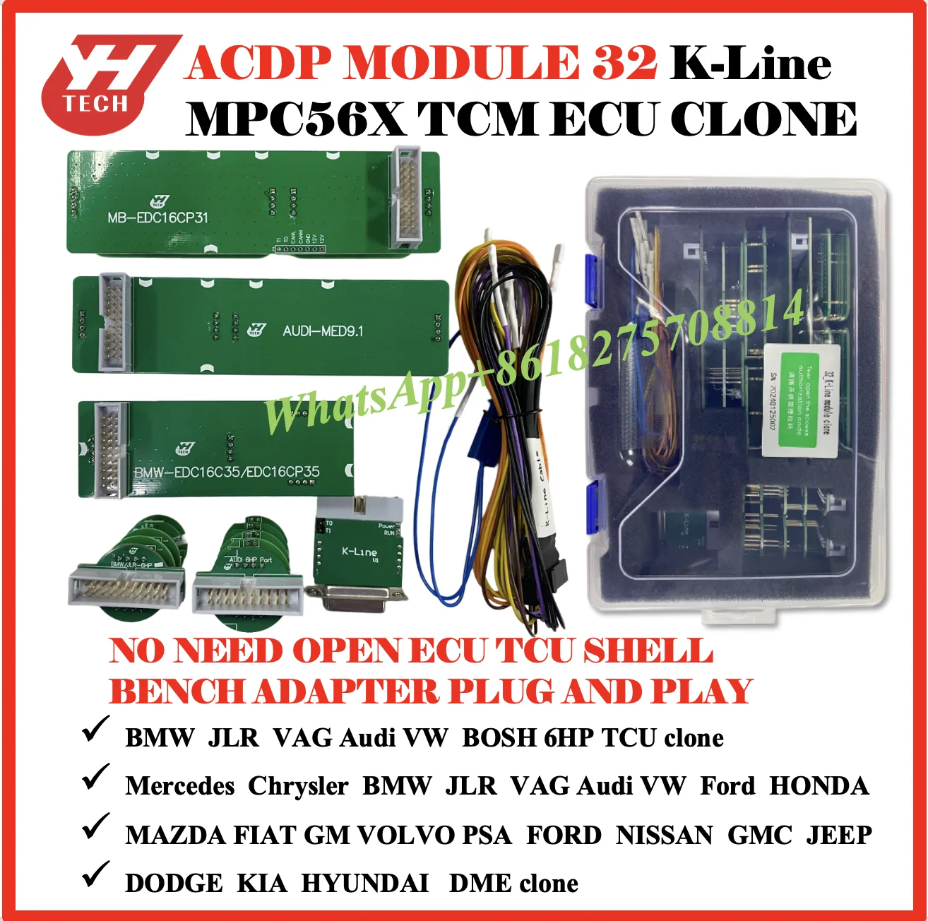 ACDP Module 32 K-Line MPC56X Series  DME TCM ECU TCU Read and write