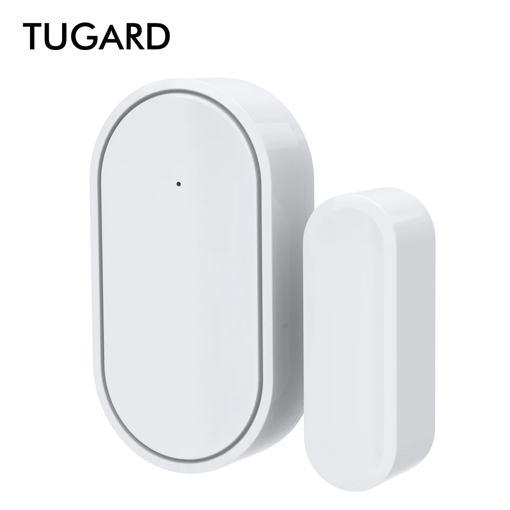 TUGARD-Capteur de fenêtre sans fil, capteur de porte 433, sécurité antivol domestique, protection, adapté au système d'alarme Tuya, WiFi Smart Life