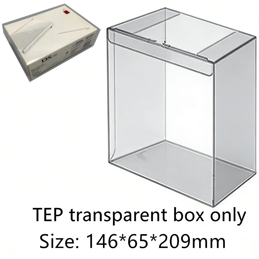 Collection Display Box For IDSL/Nintendo Ique DS LITE Game Storage Transparent Boxes TEP Shell Clear Collect Case