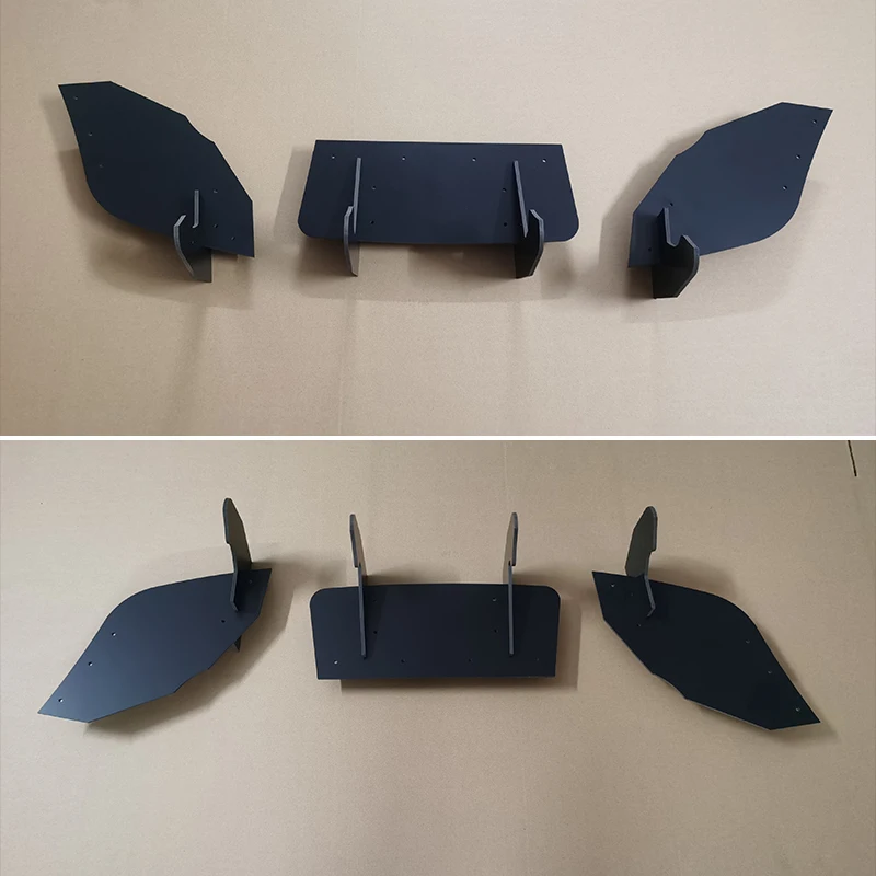 لسيارة جاكوار XE 25T Portfolio 2015--2019 سنة الناشر الخلفي الوفير الشفاه المفسد الفاصل طقم الجسم الملحقات