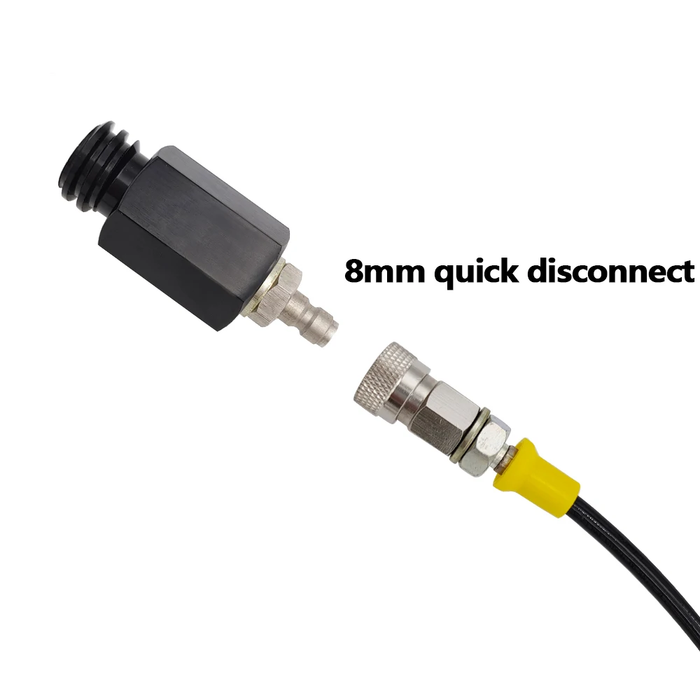 Imagem -06 - Pressão Mangueira Kit Externo para Água Soda Sodastream Homebrew Co2 Dióxido de Carbono Tanque Tr214 to W21.814 Cga320 Alta