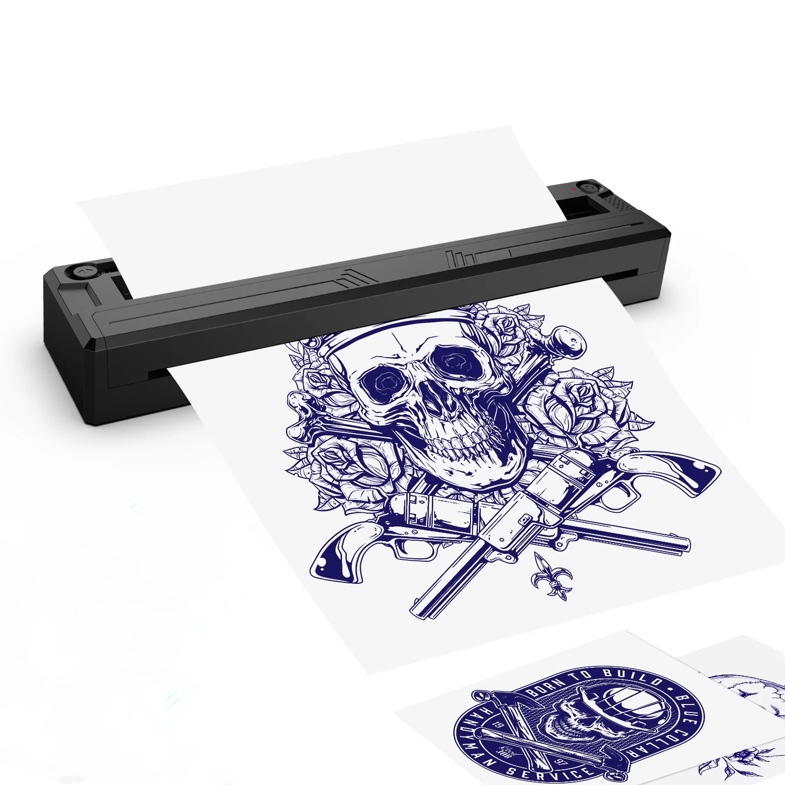 

Best Sell Portable A4 Wireless Inkless Thermal Transfer Printer bluetooth Thermal Printer for Home Office