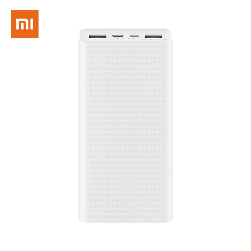 Xiaomi Power Bank 3 20000mAh 18W 2-Way Quick Charging USB C Portable Mi Powerbank 20000 External Battery Poverbank