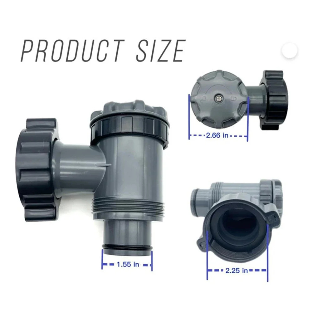 Swimming Pool On Off Plunger Valve Connection 38mm Hose For Bestway Intex Filter Pump Outdoor Garden Replacement Accessories Set