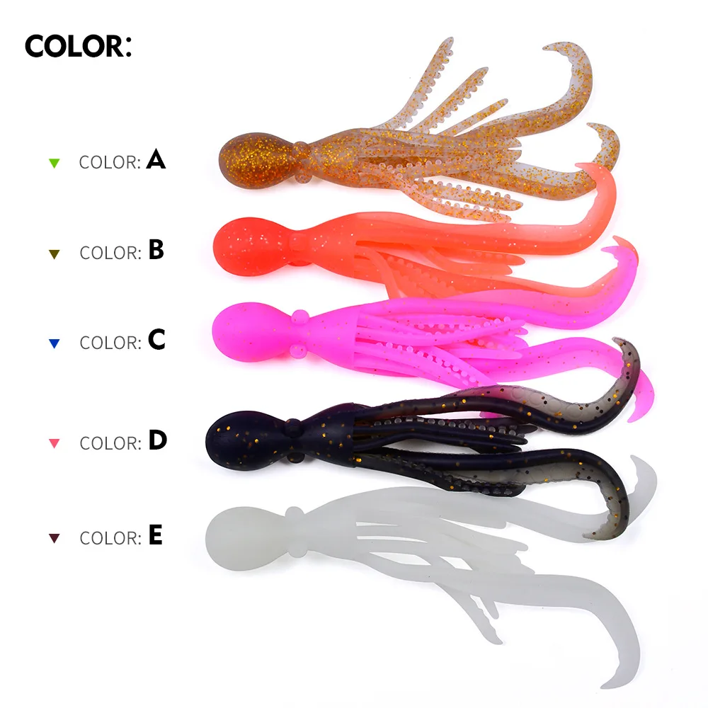 Señuelo Swimbait suave flotante Wobbler para pargo agua salada - imagen 3