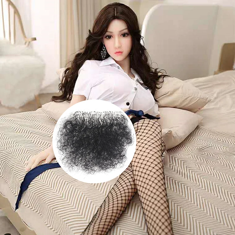 Love Doll Seamless Realistic Pubic Hair for Sexpuppen Love Sex Dolls Non-trace Stick Natural Hair