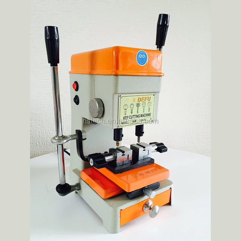 Máquina cortadora de llaves Vertical multifunción Defu para cerrajero 998B 220V 180W máquina duplicadora de llaves