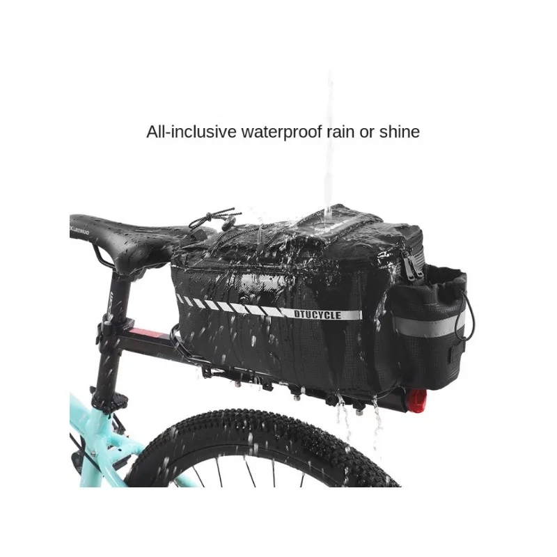 

New bicycle rear camel mountain bike rear bag waterproof shelf saddle rear bag brompton bag outdoor portable