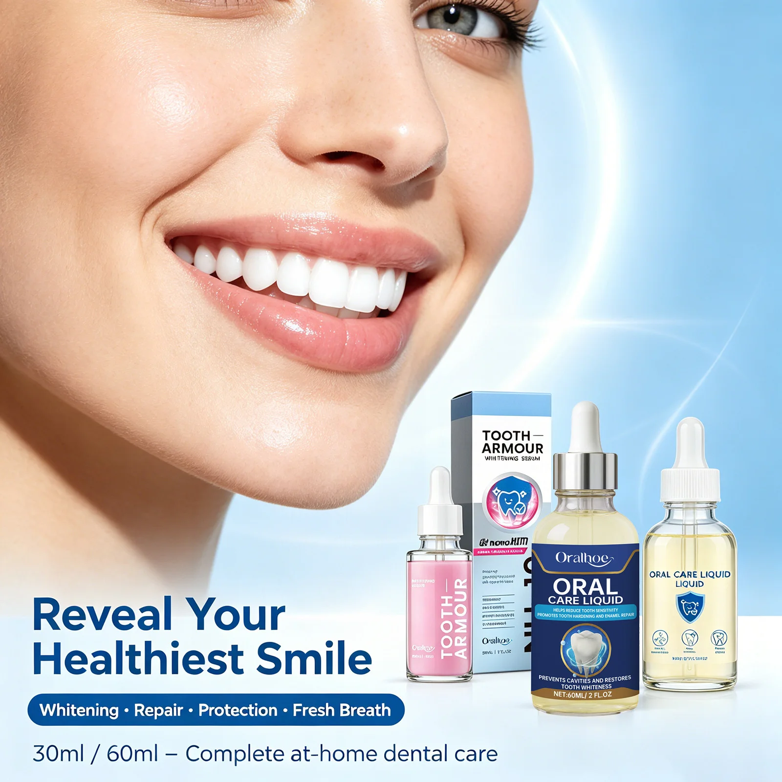 Advanced Teeth Repair & Whiten - Enamel Repair Serum ulasan dan harga