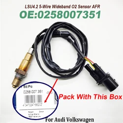 0258007351 Lambda Oxygen Sensor For Skoda 99-05 VW jie da 1.8L-L4 Part No# 0 258 007 351 1K0998262D