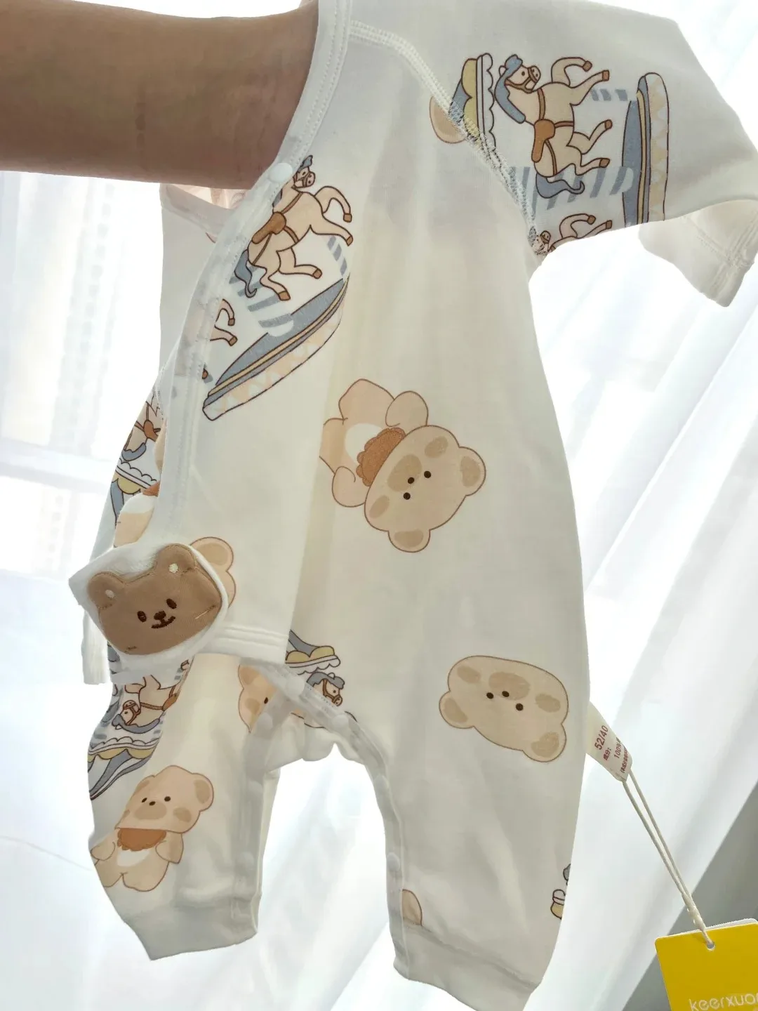 

Pure Cotton Spring Autumn A-Class Baby Rer Suit for 0-3 Months Old Newborn No-Piece Child Just-Born Baby Clothes