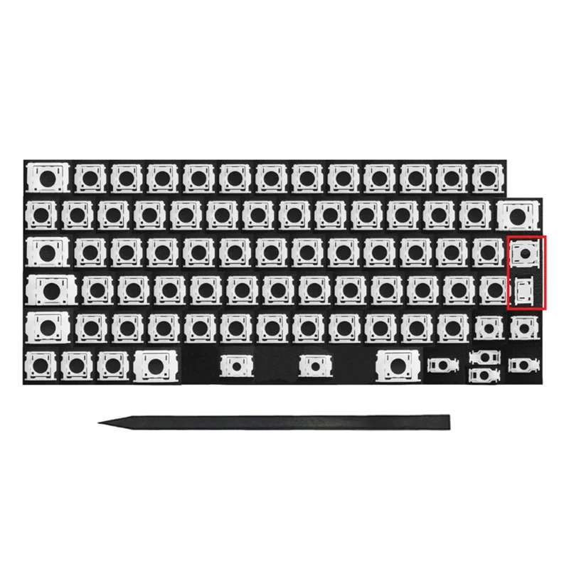 New Keyboard White Scissor Clips Hinge Set Replacement For Macbook Pro 14