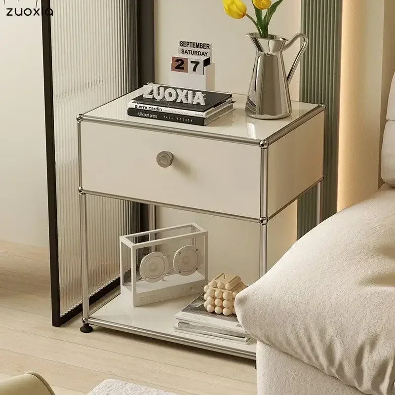 Online celebrity medieval bedside table storage sofa