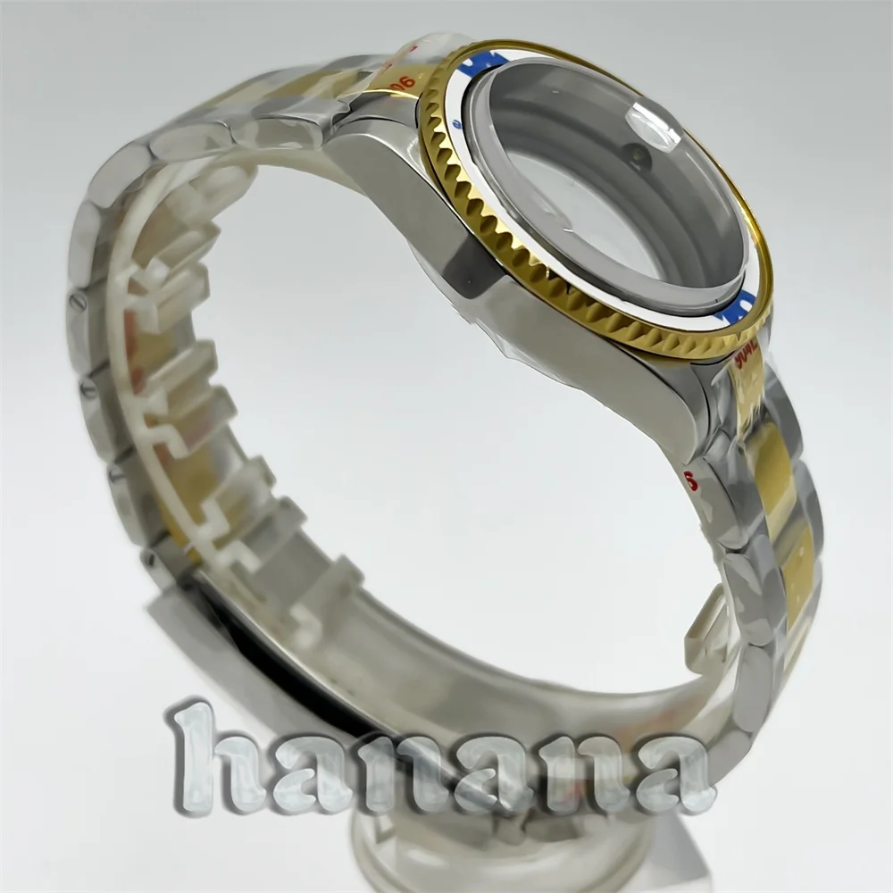 36 мм 38 мм NH34 NH35 NH36 NH38 NH39 NH70 ETA2824 PT5000 Механизм SilverGold Часы GMT SUB Корпус Керамический безель Сапфир