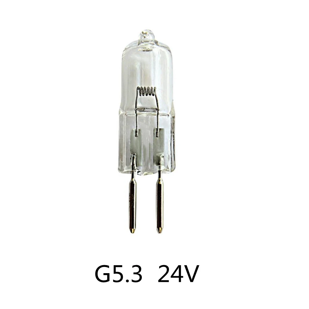 G5.3 24V 20W G5.3 24V 35W light bulb G5.3 24V 50W G5.3 24V 75W glass bulb 24V G5.3 50W light bulb G5.3 24V 250W G5.3 bulb 24V