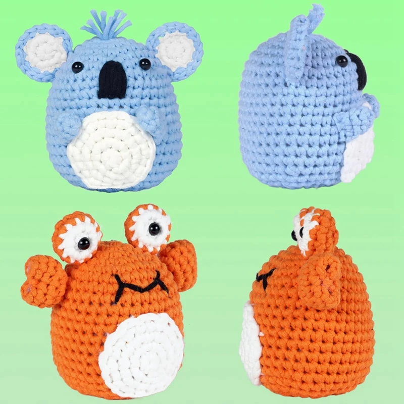 Beginner Crochet Kit Crochet Kits For Kids And Adults Acrylic For Beginners With Step-By-Step Video Tutorials