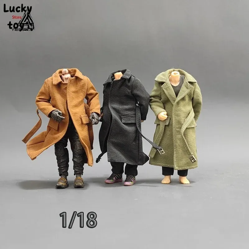 

В наличии 1/18 масштаб солдат трехцветный длинный плащ стильная куртка Colthes для экшн-игрушки фигурки тело игрушечная кукла YEESENYIYI