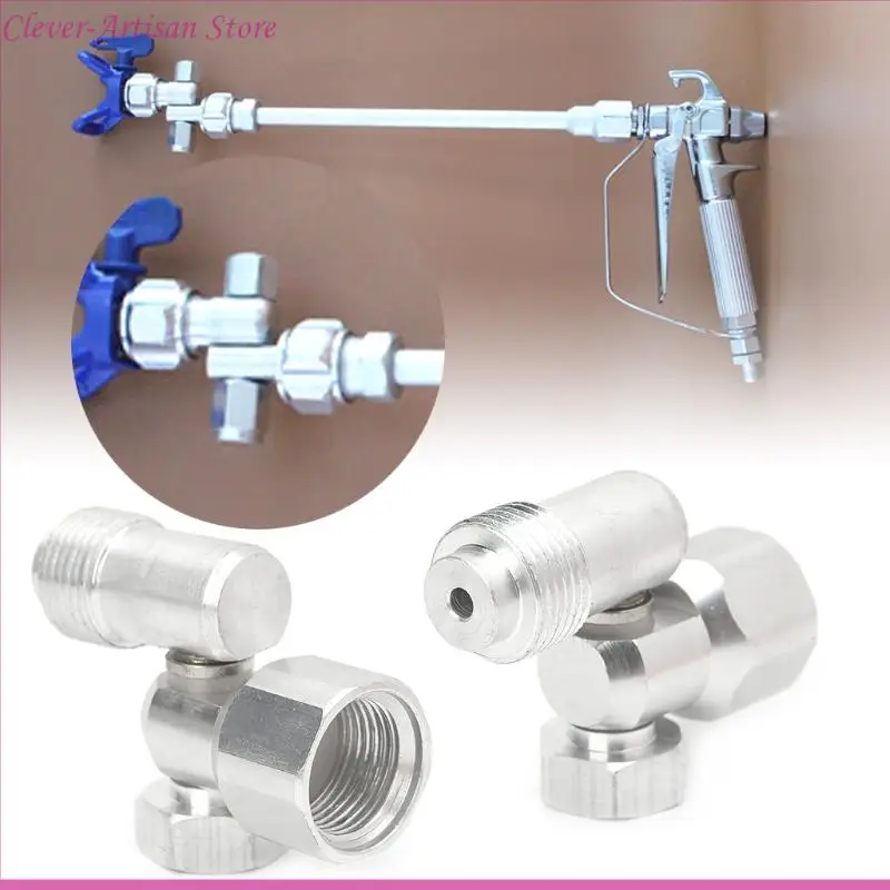 

E06B Multi-angle Alloy Universal Joint Adapter For Airless Tools