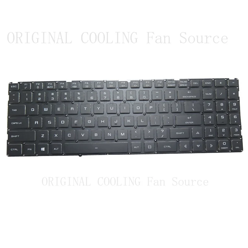 R+  Laptop Keyboard For Tongfang GK5S02 English US Without Backlit Black No Frame