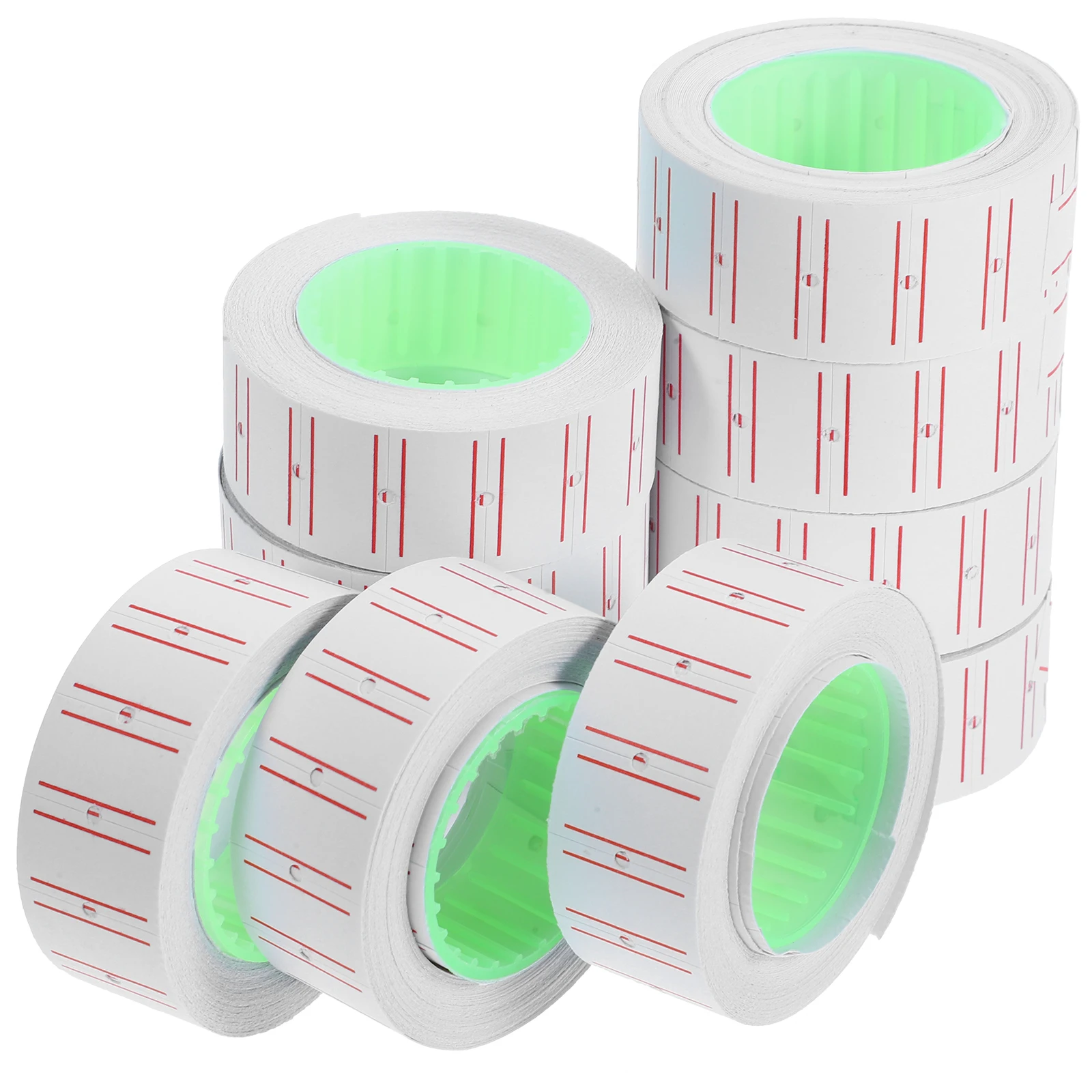 5000pcs 가격 라벨 용지 슈퍼마켓 비용 태그 스티커 자체 접착 시장 태그 차고 판매 표시 소매점 용품 스티커