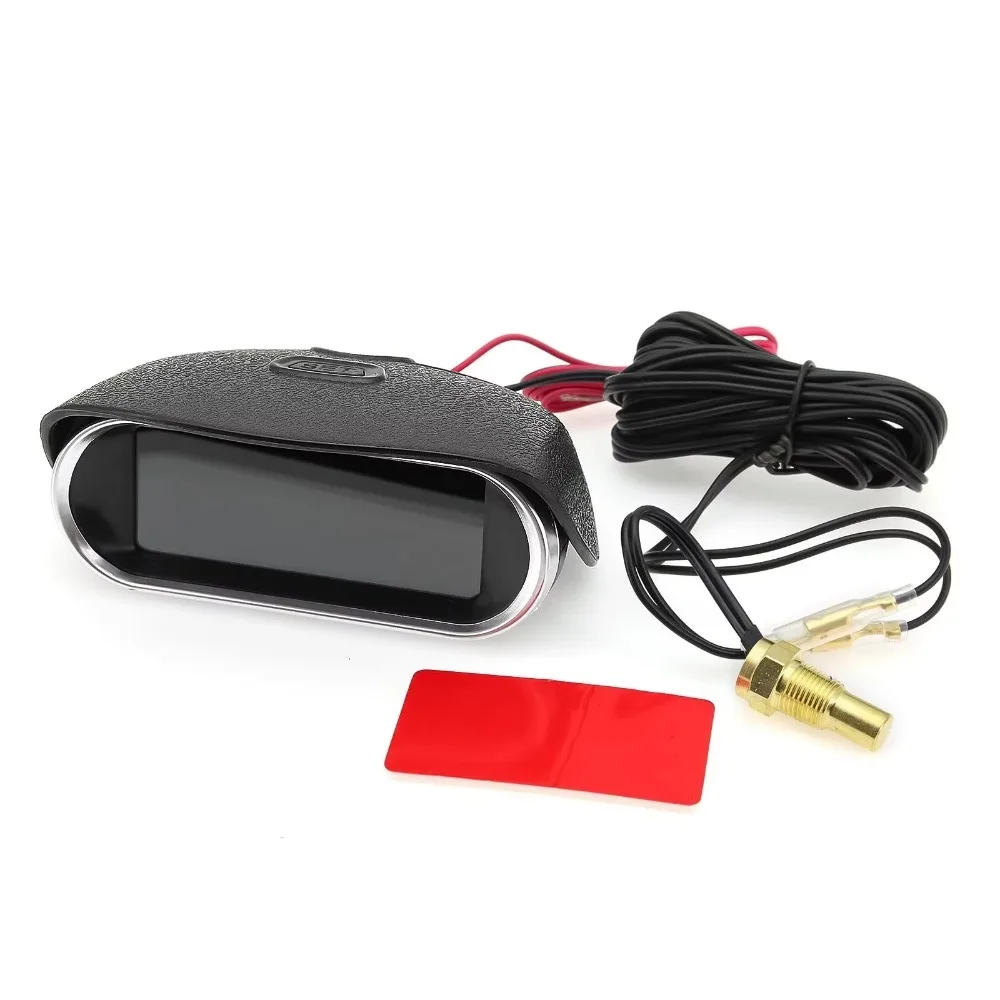 

Автомобильный 12 В 24 В Универсальный ЖК-цифровой измеритель температуры воды Вольтметр Комбинированный измеритель Модификация