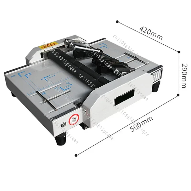 A3 Electric Binding and Folding Machine Folding Automatic Binding tool  Saddle Stitching  Manual  Nail Folding Machine