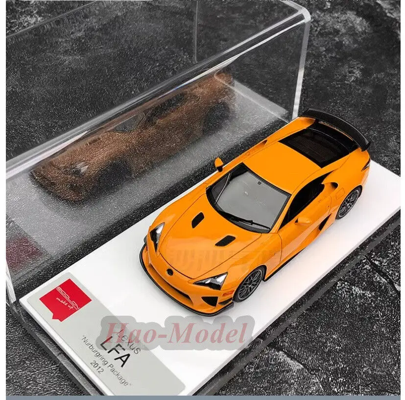 レジン化粧車モデルMu Lexus Lfa 2010,限定,ダイキャストメタル,シミュレーション玩具,誕生日プレゼント,趣味,展示コレクション,1:43