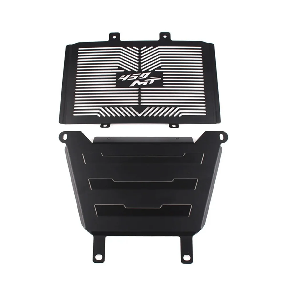 

Мотоцикл для CFMOTO 450MT MT450 2024, передний щит, защитная сетка для резервуара для воды, крышка двигателя, защитная решетка для вентилятора, черная