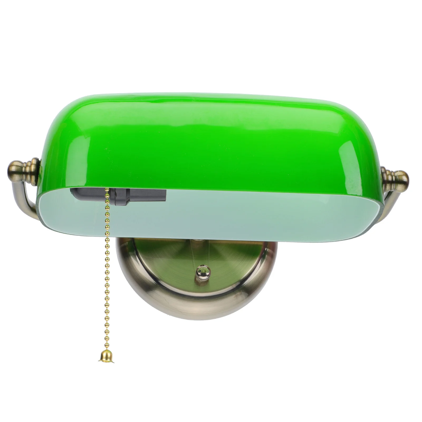 

1Pcs Vintage Wall Lamp Green Finish Retro Style Bedside Light for Living Room Corridor Home Decor Elegant Single Head Wall Light