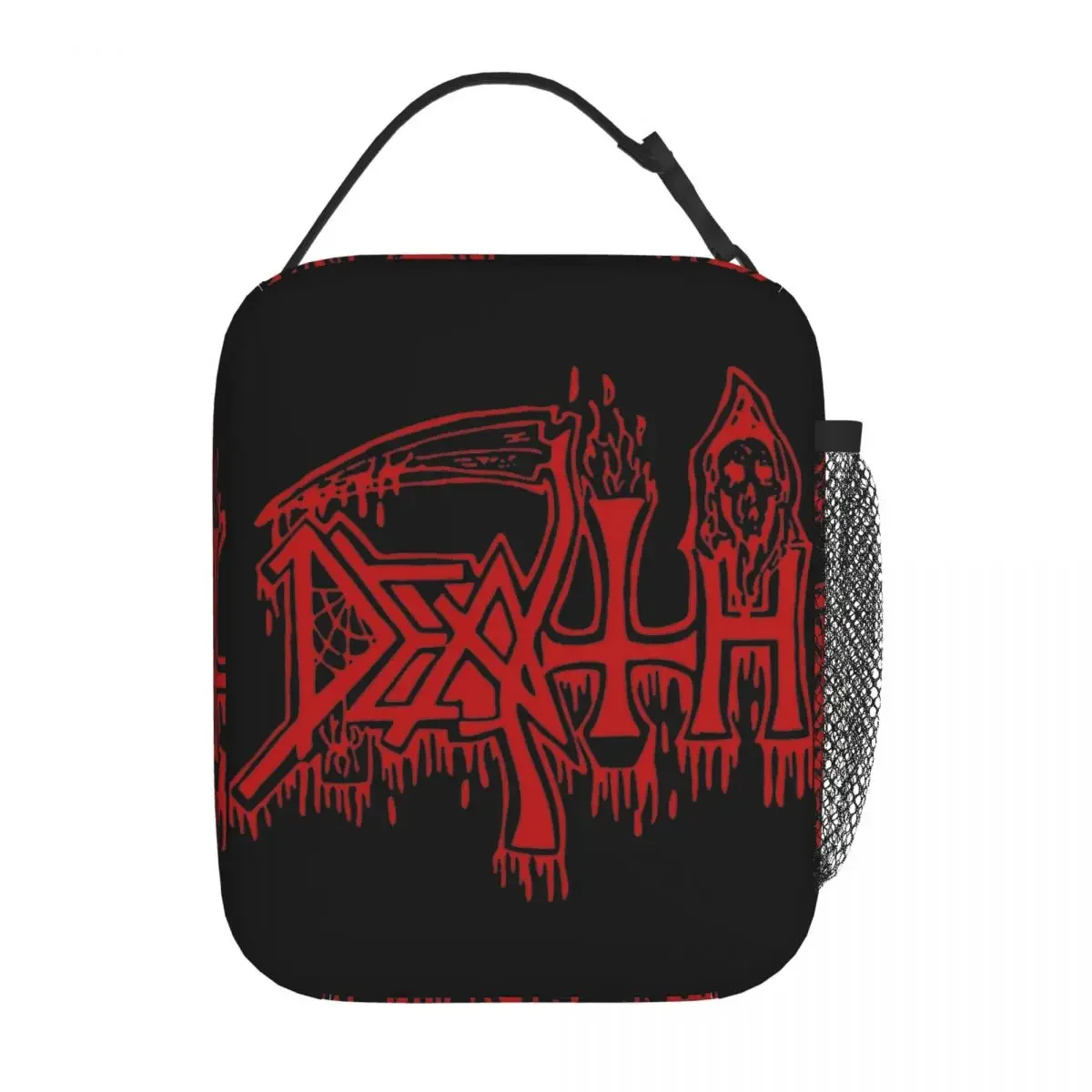 

Death Band Rock Band Music Insulated Lunch Bag Food Container Portable Thermal Cooler Bento Box For Work