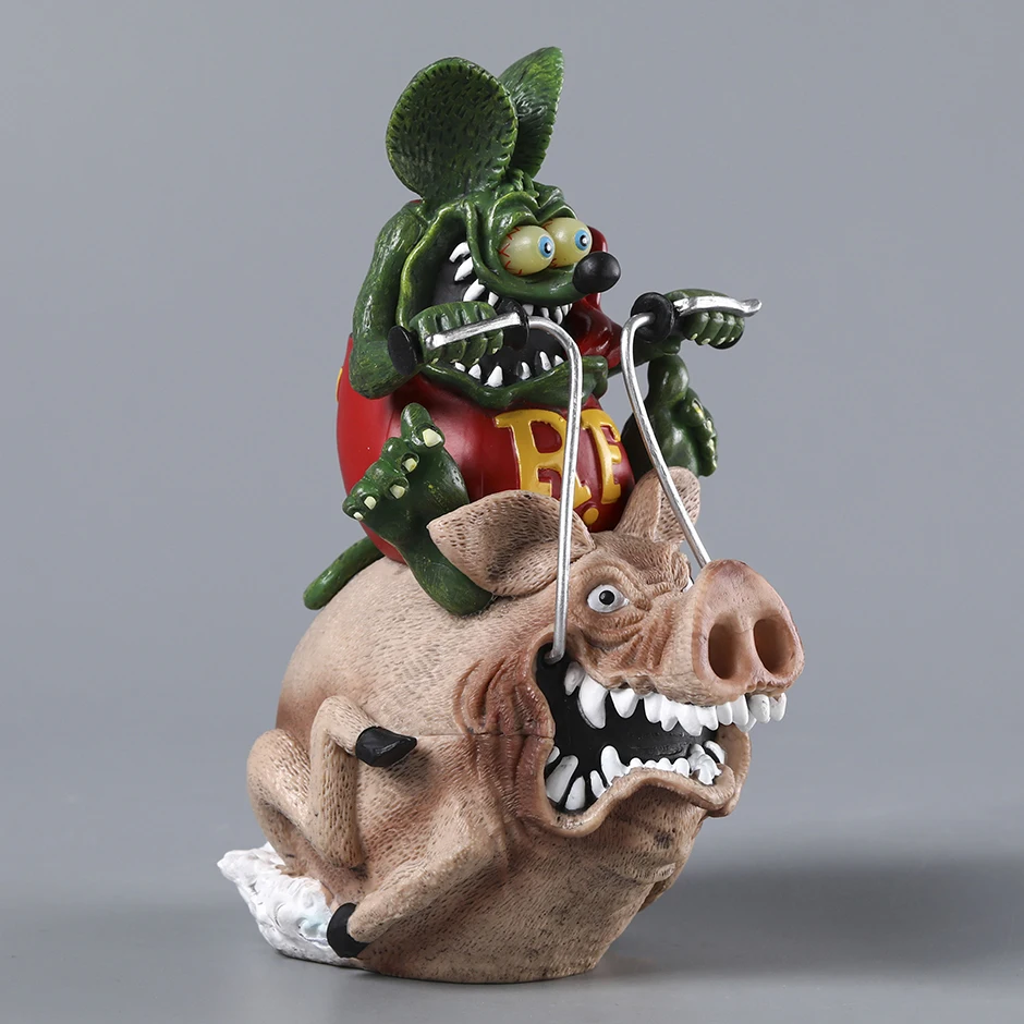 Rat Fink Dark Nights:Death Metal PVC Figurine Doll Toy Collect