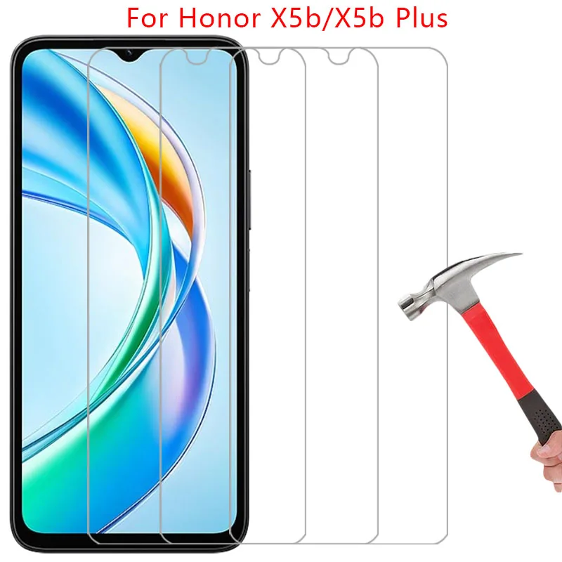 tempered glass for huawei honor x5b plus phone case on honorx5b x 5b 5 x5 b xb5 5xb x5bplus back cover 360 coque honer onor hono