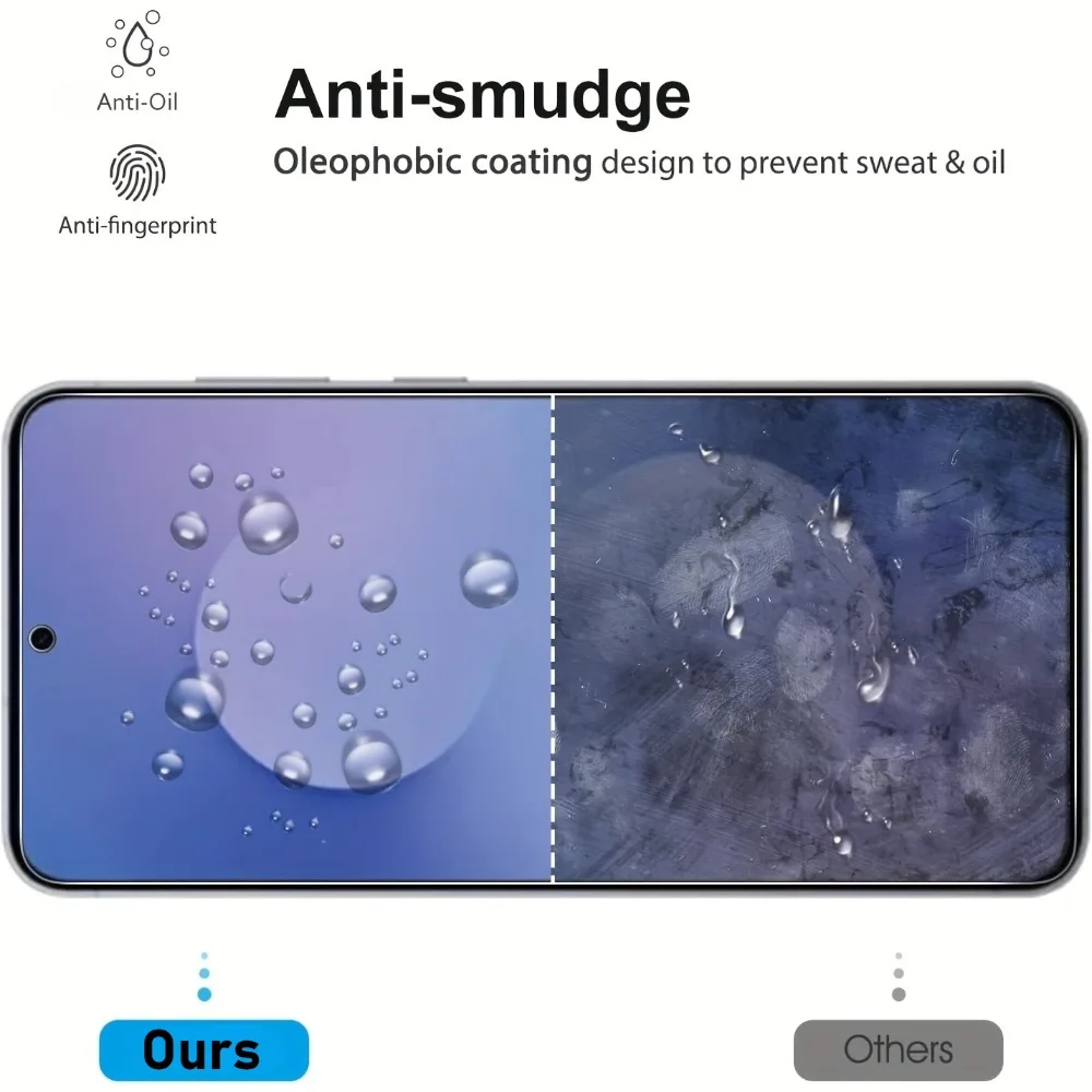 3 szt. Ultra HD Folia Ochronna na Ekran do Samsung Galaxy S26 S25 S24 Ultra S23 S22 S21 Plus S25 Edge S24 S23 FE Łatwa Instalacja Szkło — zdjęcie produktu 4