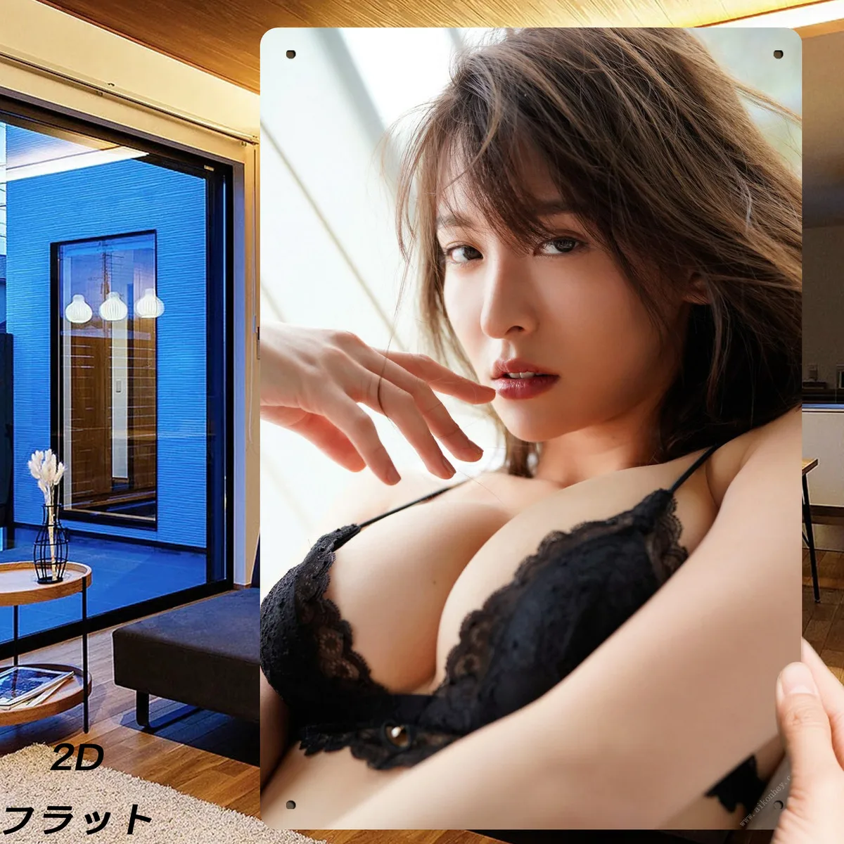 

Elegant Woman Retro Metal Wall Art Vintage Tin Sign Home Office Decor