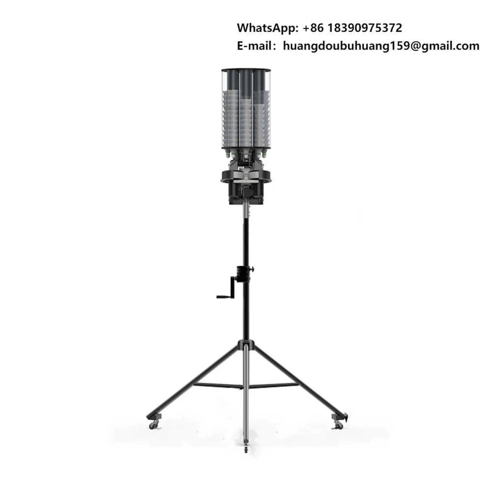 Wholesale Price Adjustable Badminton Training Machine Badminton Shooting Machine Launcher