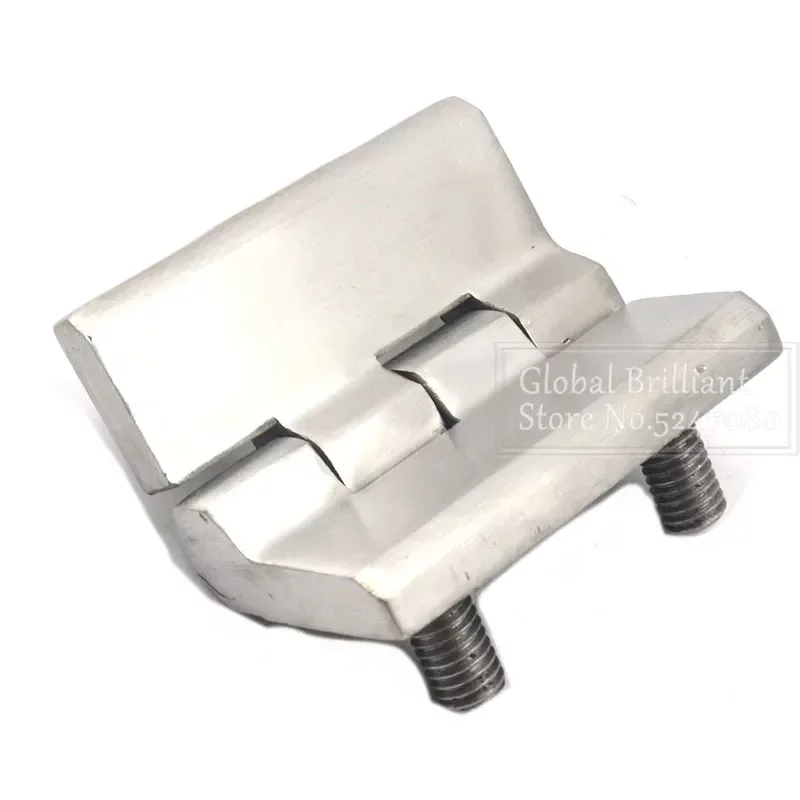 With stud Four-section Boat Cast Door Butt Hinge For Yacht Boat Accessories Marine Stainless Steel Precision Casting Hinge