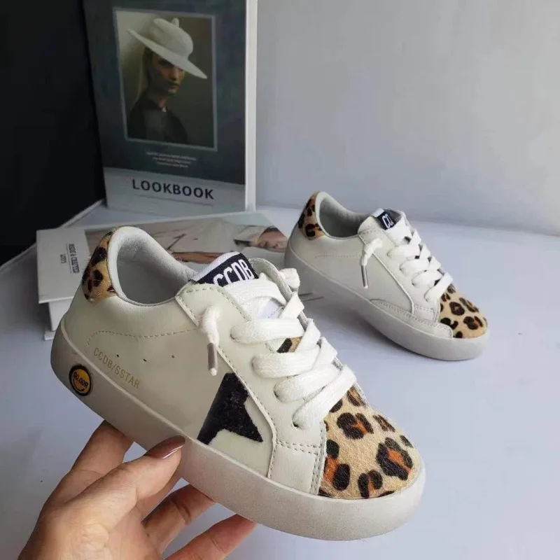 

Women Leopard Print Fall New Skate Shoes Platform Sneakers Fashion Sequin Casual Shoes Soft Sole White Sneakers for Ladies