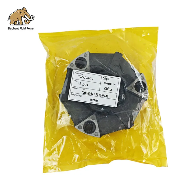 

Заводская цена, детали гидравлического насоса, муфта для экскаватора Kubota 161 17T, внешний диаметр 146