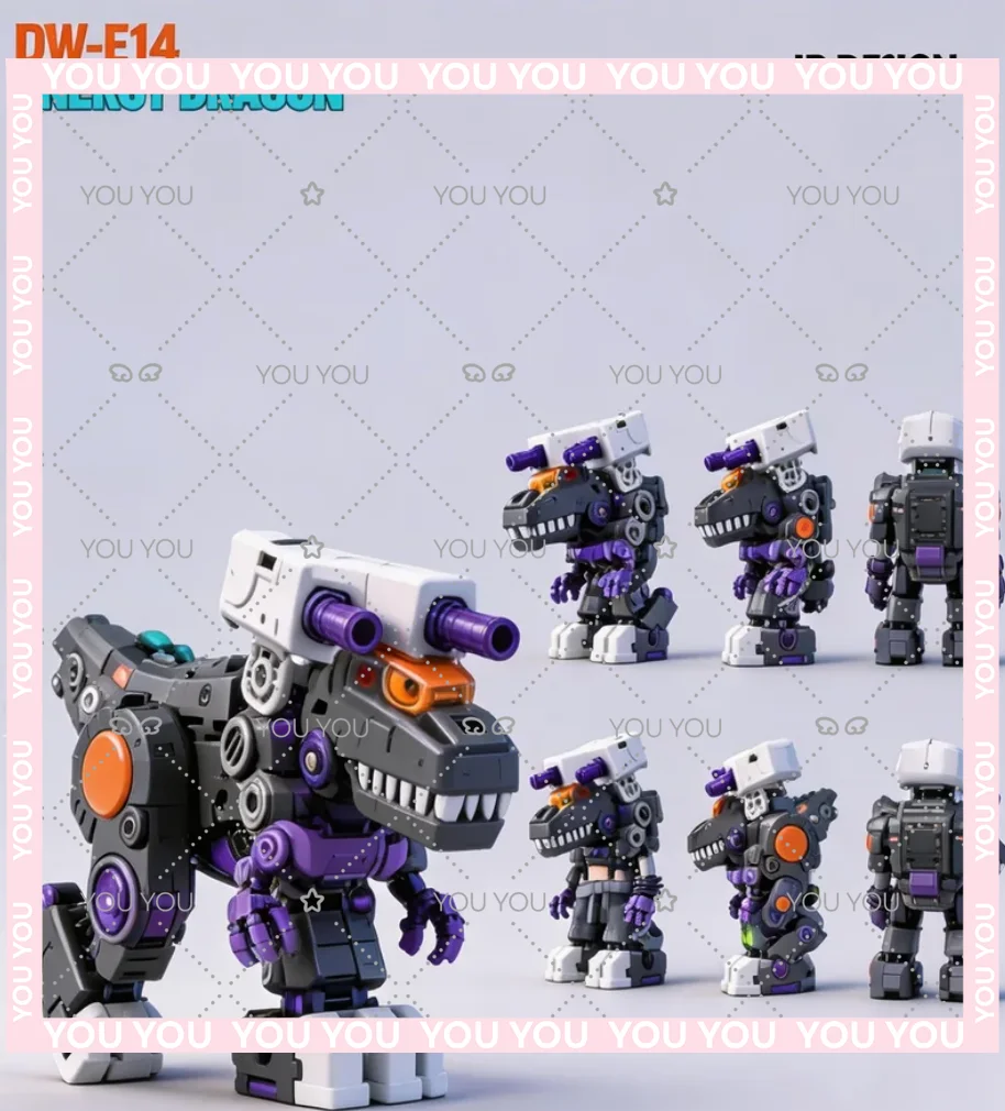 

In Stock Dr. Wu DWE18 DWE18E Energy Dragon Chen Chuitian Transformed Action Figure Toy Collection Gift Model