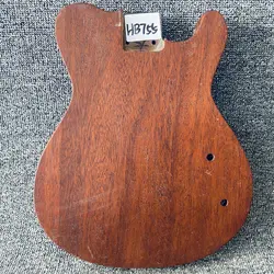 HB755 Solid Redwood Natural Color for Electric Ukulele Body Replace Unfinished DIY Ukulele Parts Active Model