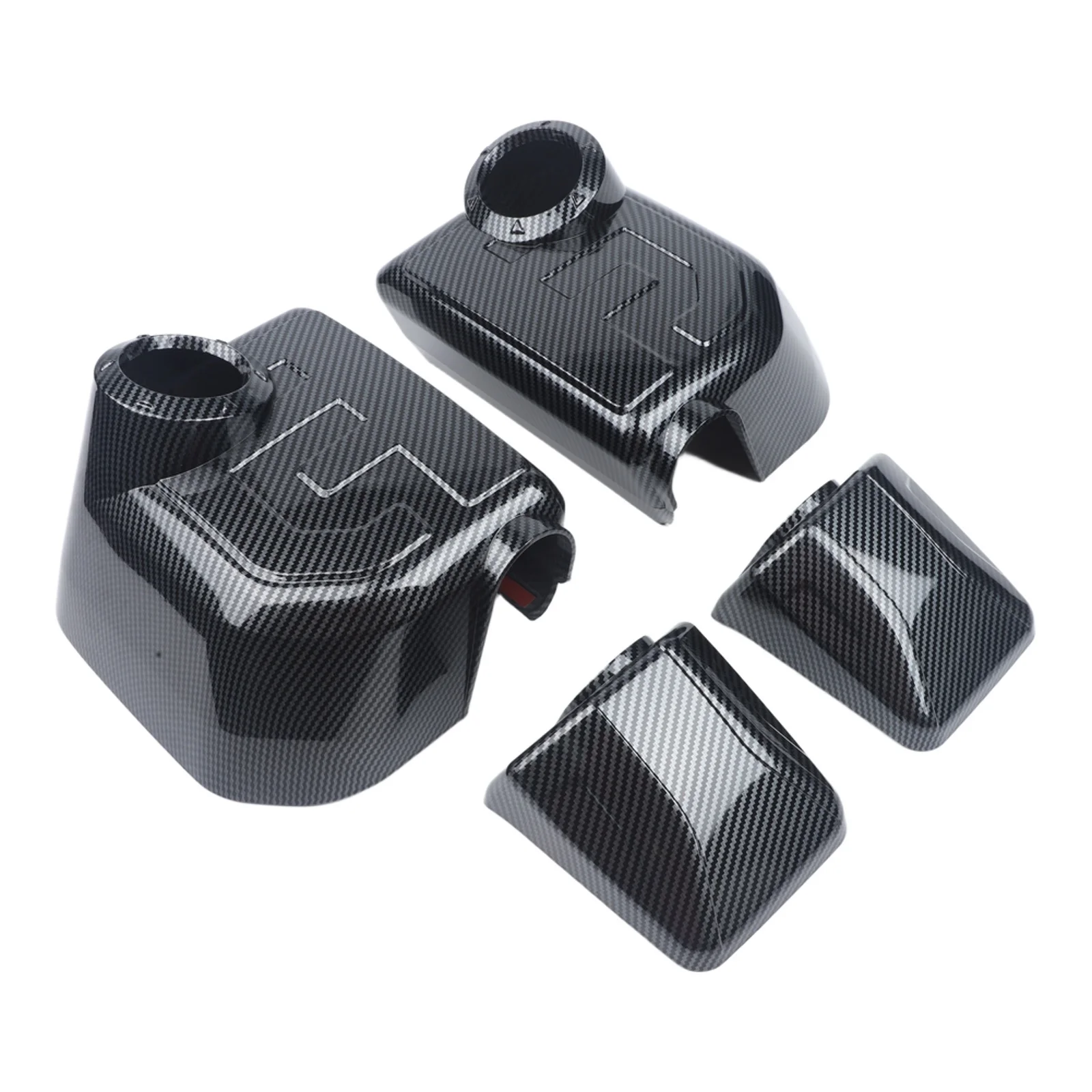 Side Rearview Cover Carbon Fiber Mirror Off Road Car Exterior Upgrade Plastic Construction Direct Replacement Side Rearview Set