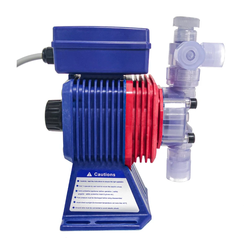 HEPHIS Manual/Pulsation/4-20mA/RS485 Bus Diaphragm Metering Pump Chlorine Acid Fluid Dosing Pump