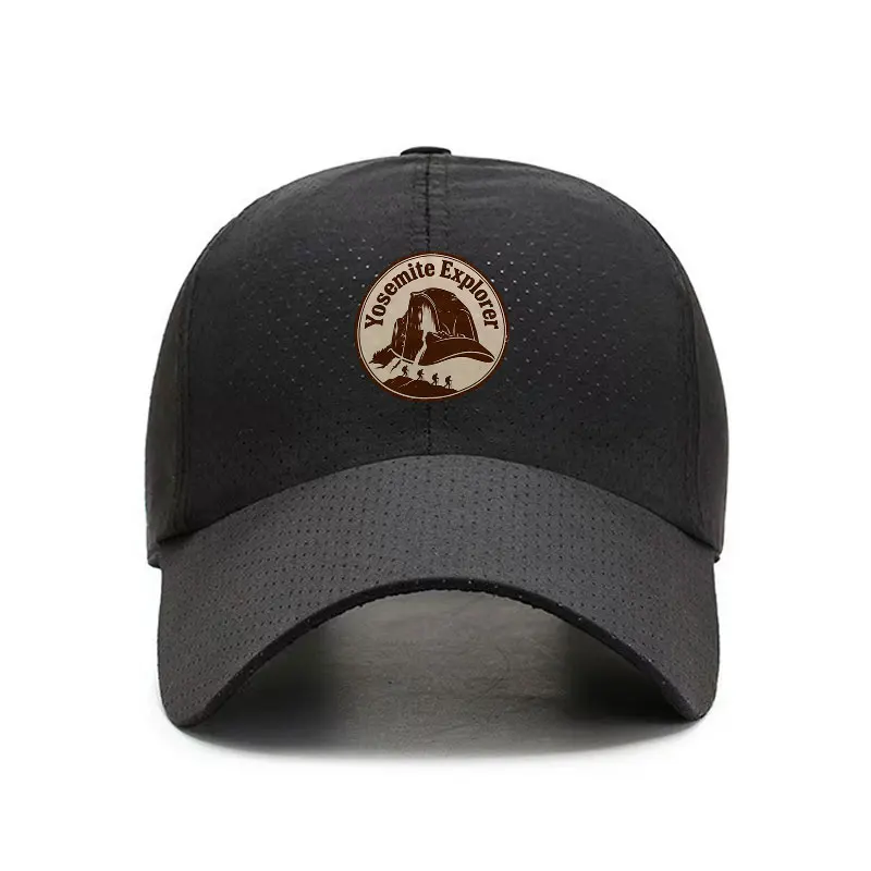 Yosemite Explorer Quick Dry Baseball Cap Unisex Hiking Camping Dad Hat