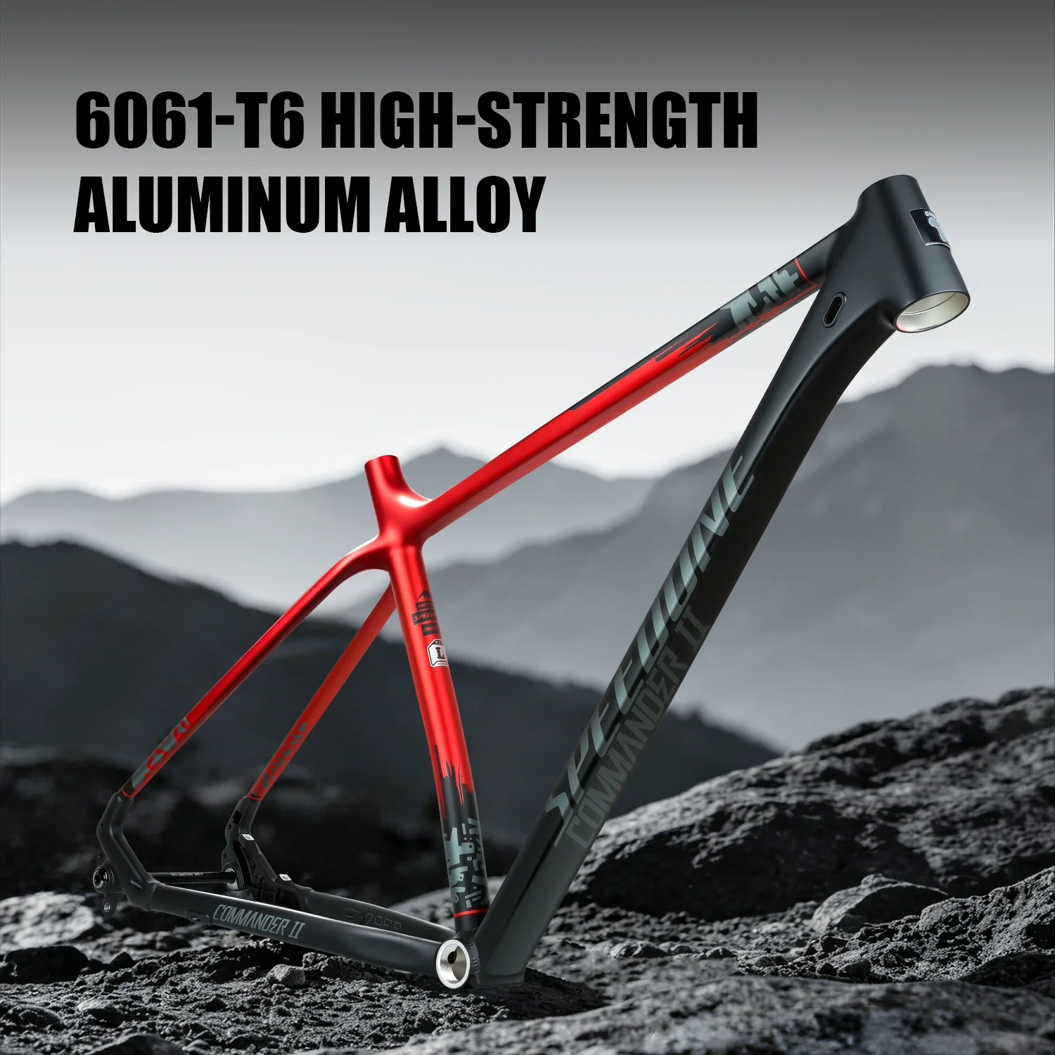 SPEEDONE MTB Bike Frame 29 BOOST 148x12mm 7075Aluminum Alloy Thru Axle Mountain Bike Hardtail Disc Brake for XC