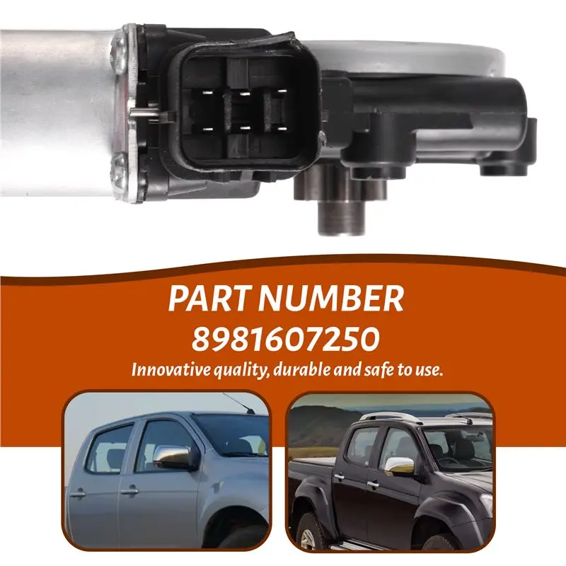 NEW HOT In Stock-Front Left 6-Pin Power Window Lift Motor Replacement For Isuzu D-Max 2012-2019 Part Number 8-98160726-0 8981607