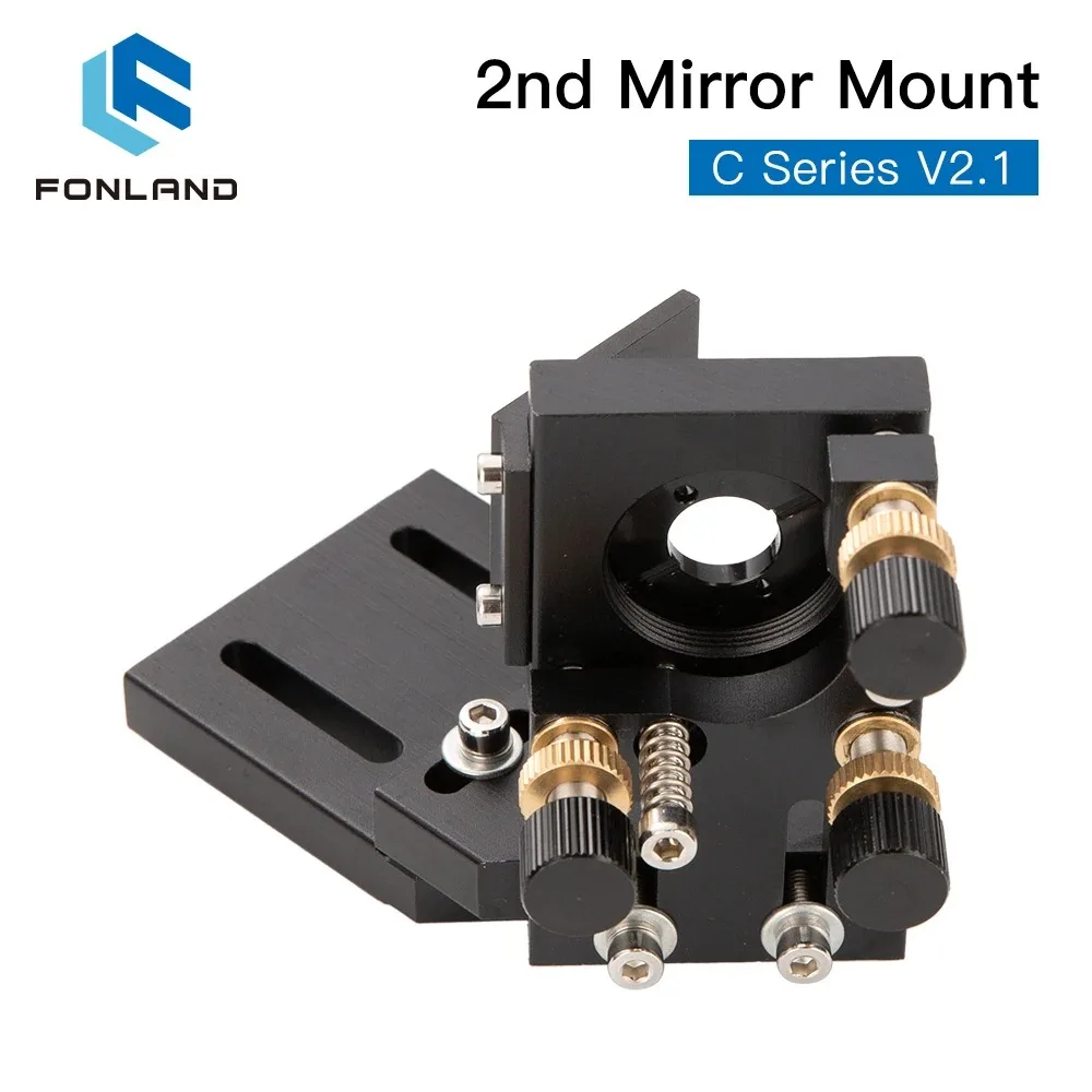 

Fonland CO2, черное зеркало серии C, второе лазерное крепление, 25 мм, 2-е зеркало, встроенное крепление для гравировального станка с лазером