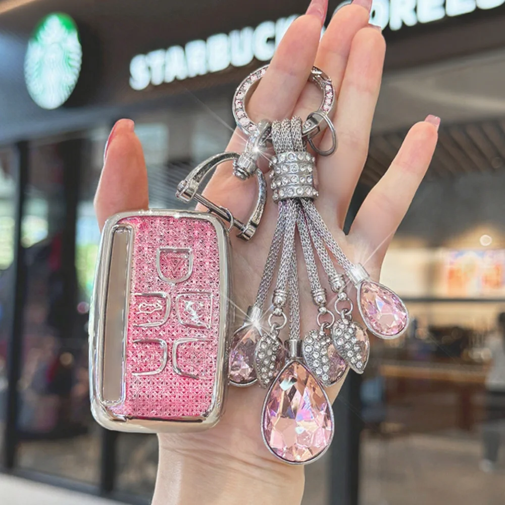 

NEW Fashion for Land Rover Range Rover Evoque Sport Freelander Discovery Velar for Jaguar XE XF XJ Remote Car Key Case Cover Fob