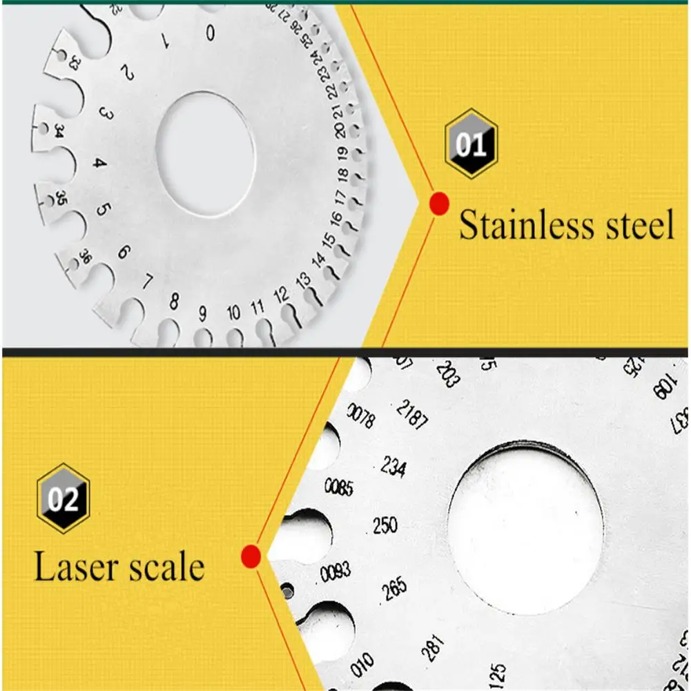 Round Wire Gauge 0-36 Awg 0.3125\