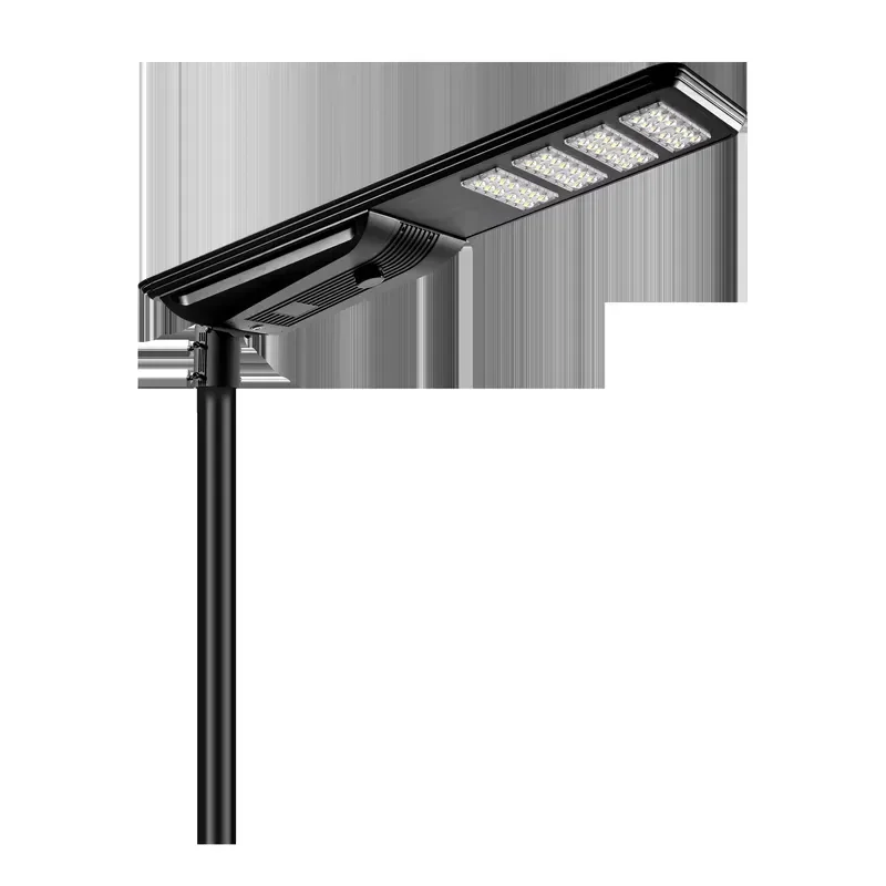 60W High Brightness Solar Street Light 200lm/W 12000 Lumens IP66 Outdoor LED Road Lamp with LiFePO4 Battery