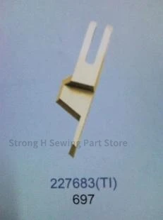 1PCS 227683 227683(Ti) Blade Strong H Knife Titanium Plating Cutter for Durkopp 697 Placket Cotton Machine Shoulder Installing